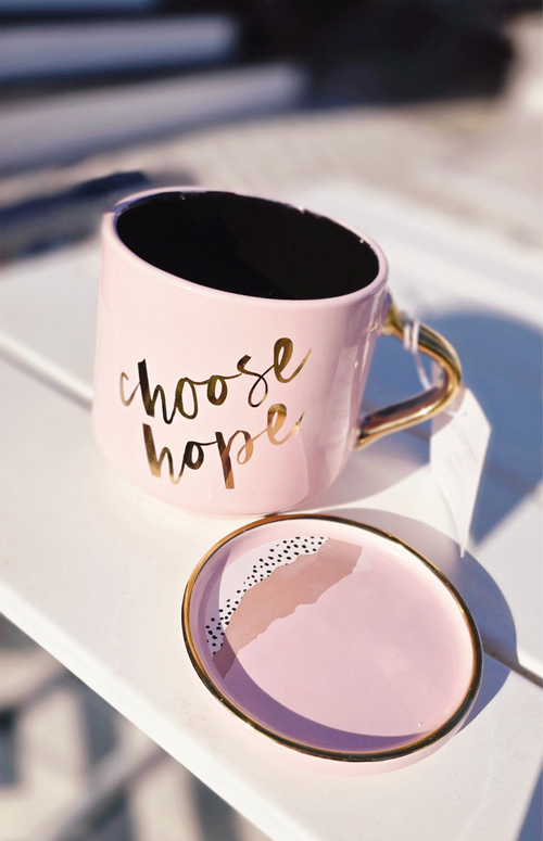 Choose Hope Ceramic Mug – Set of 2 (13 oz)