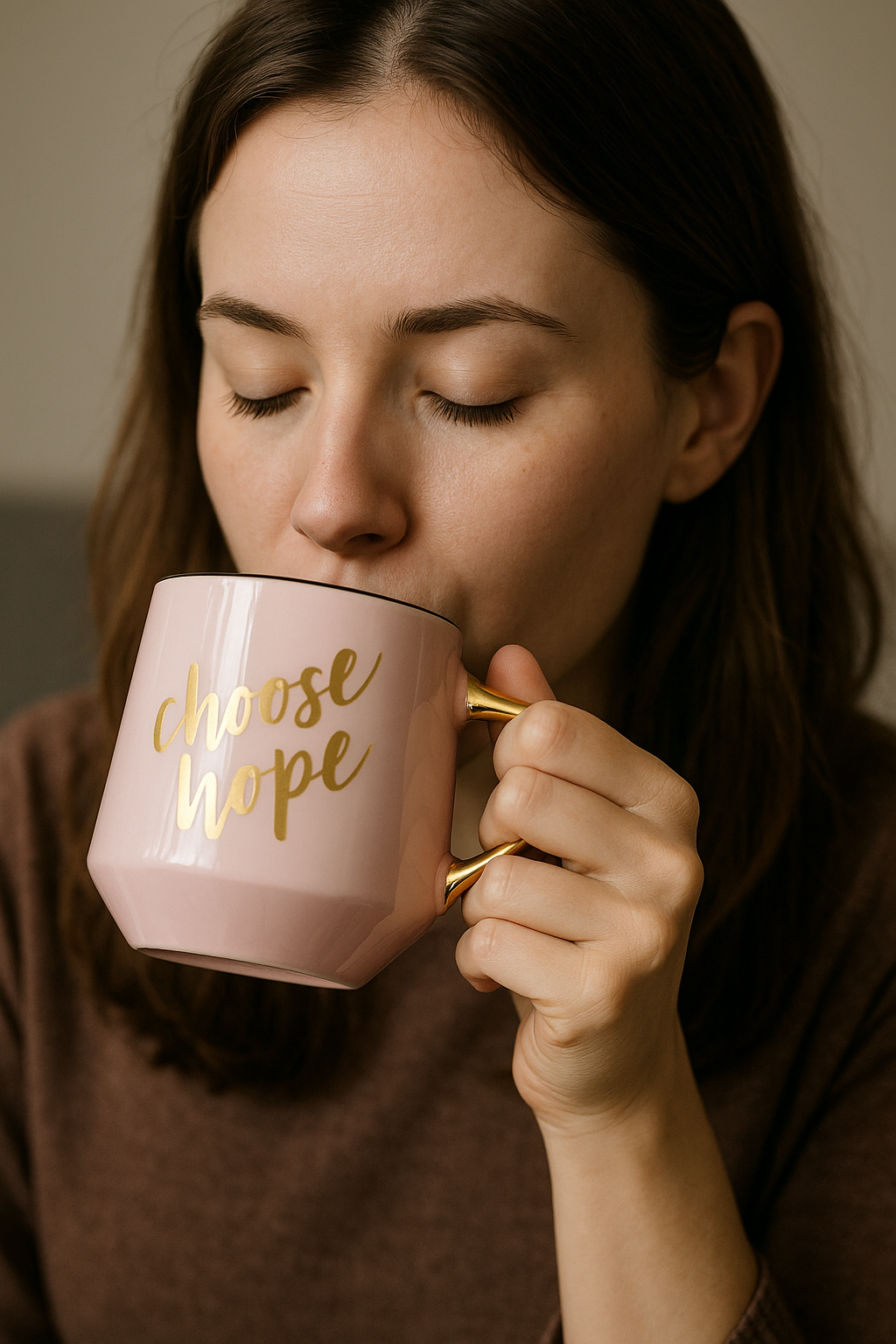 Choose Hope Ceramic Mug – Set of 2 (13 oz)
