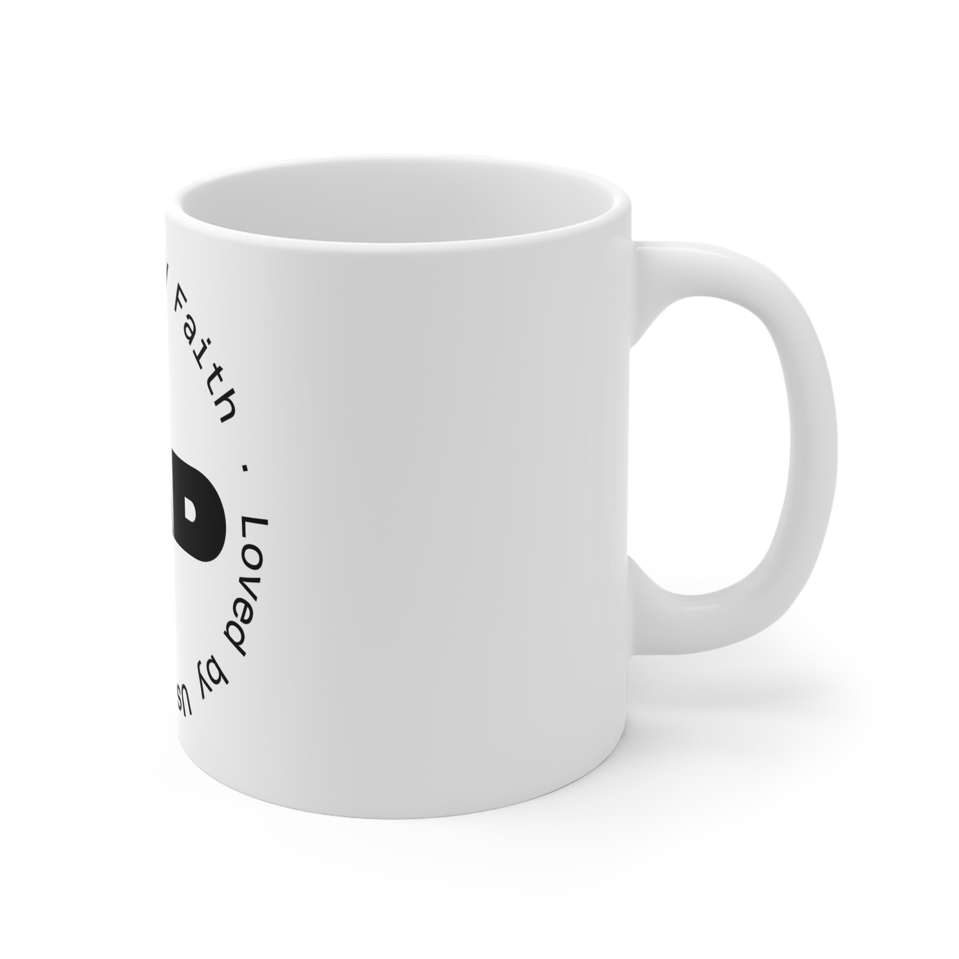 Faith-Inspired DAD Mug | Family Gift for Father's Day, Birthday, Coffee Lover, Inspirational Drinkware, Tea Mug